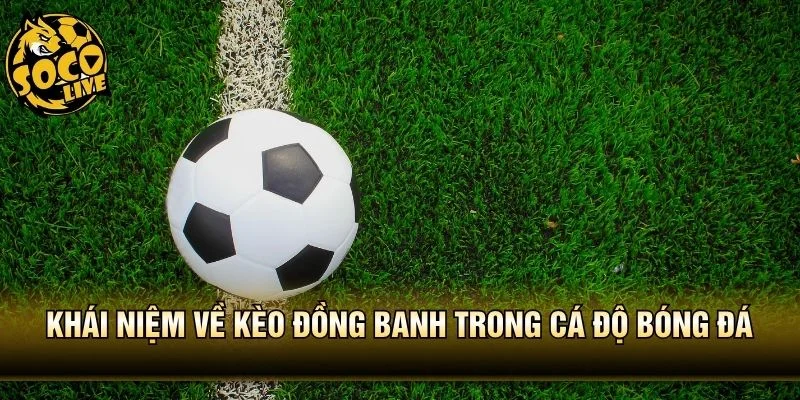 Khái niệm về kèo đồng banh trong cá độ bóng đá