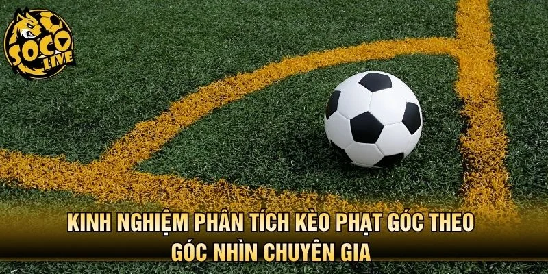 Kinh nghiệm phân tích kèo phạt góc theo góc nhìn chuyên gia